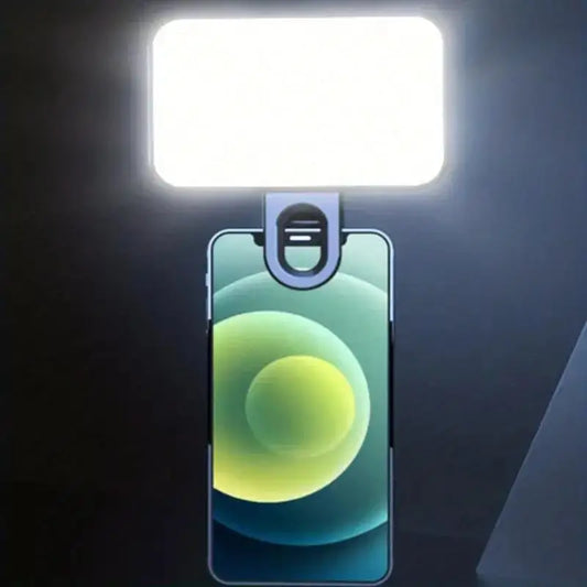 Tragbares Mini-Selfie-Füll licht wiederauf ladbar 3 Modi einstellbarer Helligkeits clip für Handy-Computer-Füll licht